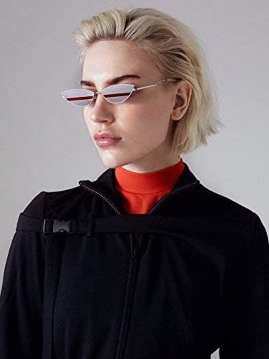 Retro Small Petals Shape Sunglasses main image 4